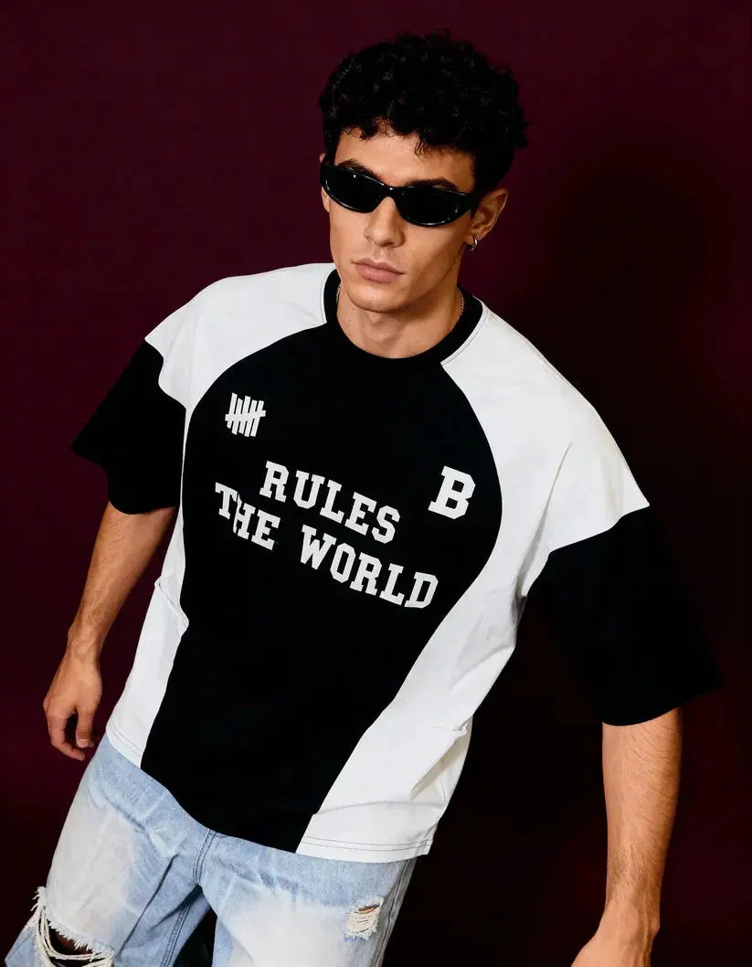 Rules The World Oversized Unisex T-shirt Boozee