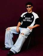 Rules The World Oversized Unisex T-shirt Boozee