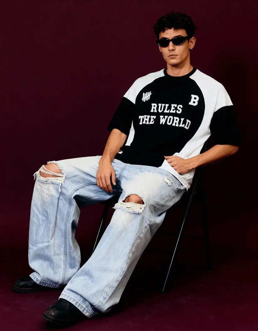 Rules The World Oversized Unisex T-shirt Boozee