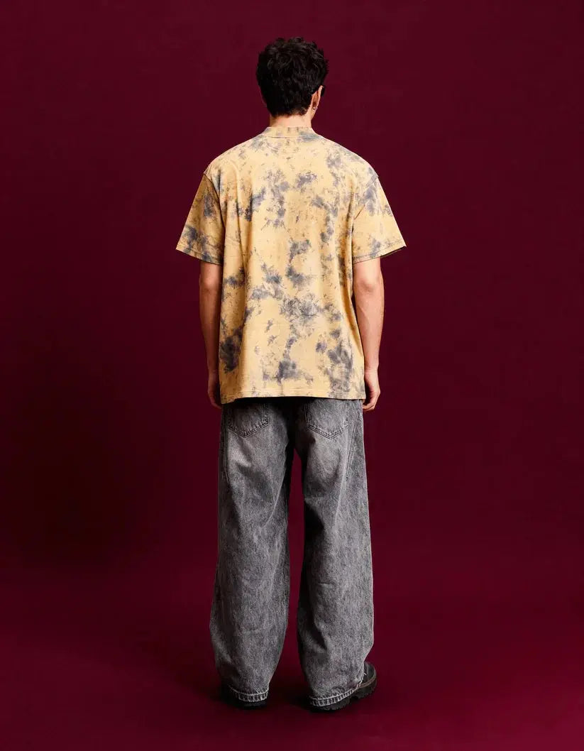 Rust Orange Smoke Oversized T-Shirt Boozee