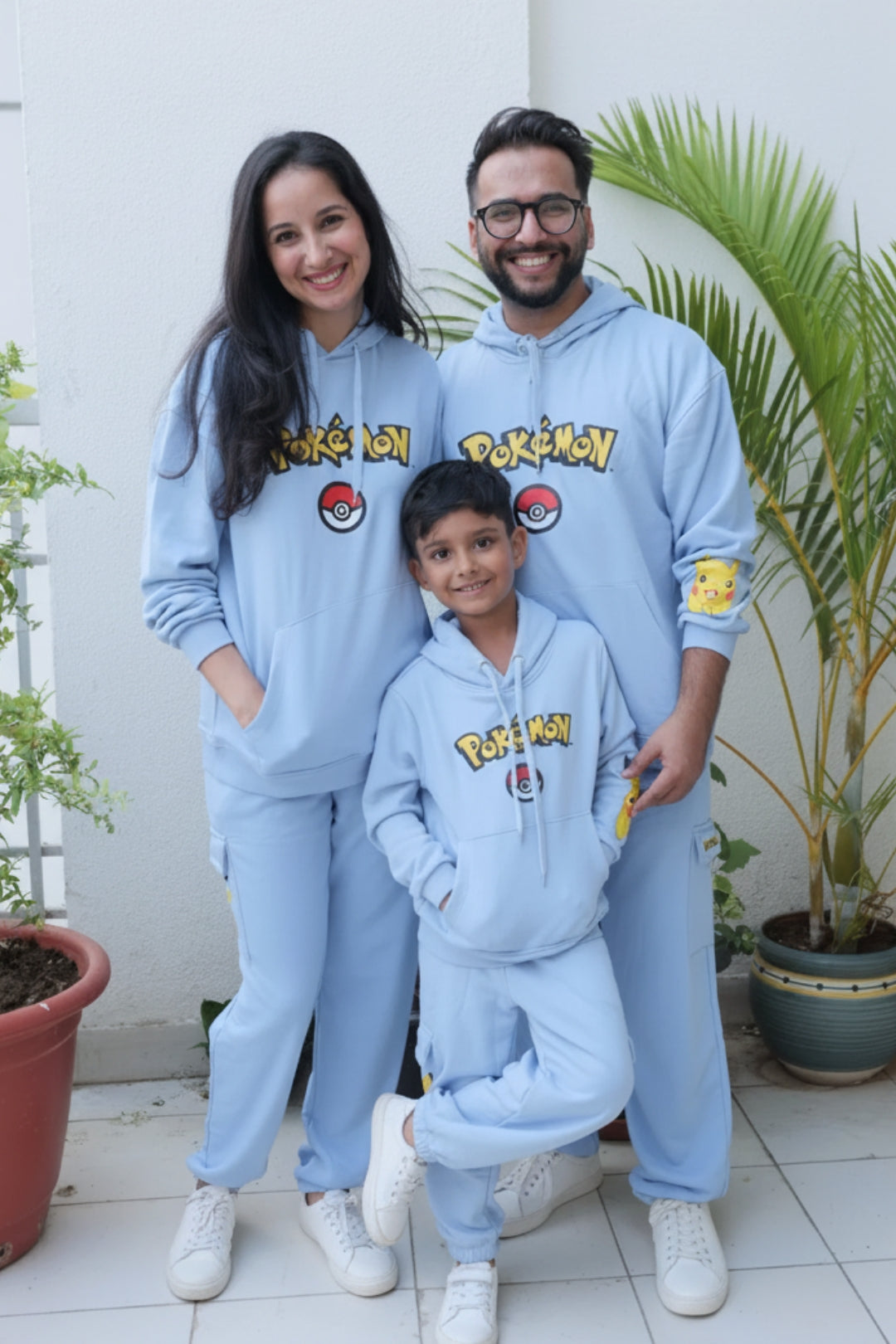 Pokémon Blue Co-Ord Set For Family Nap Chief
