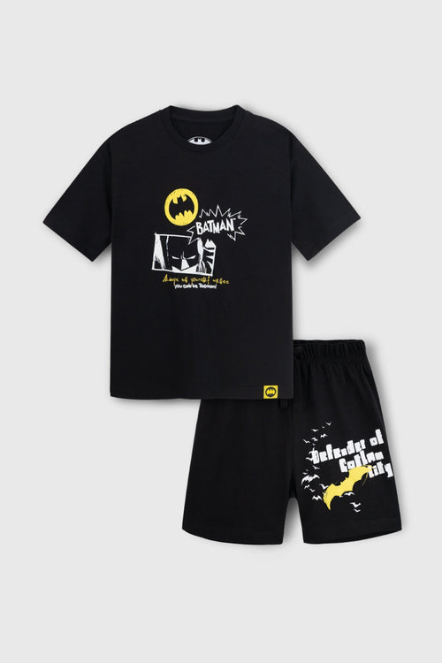 Batman Glow In The Dark Shorts Set Nap Chief