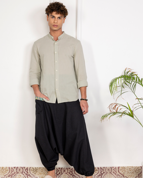 Aladdin Low Crotch Harem Pants House of Pure Eco