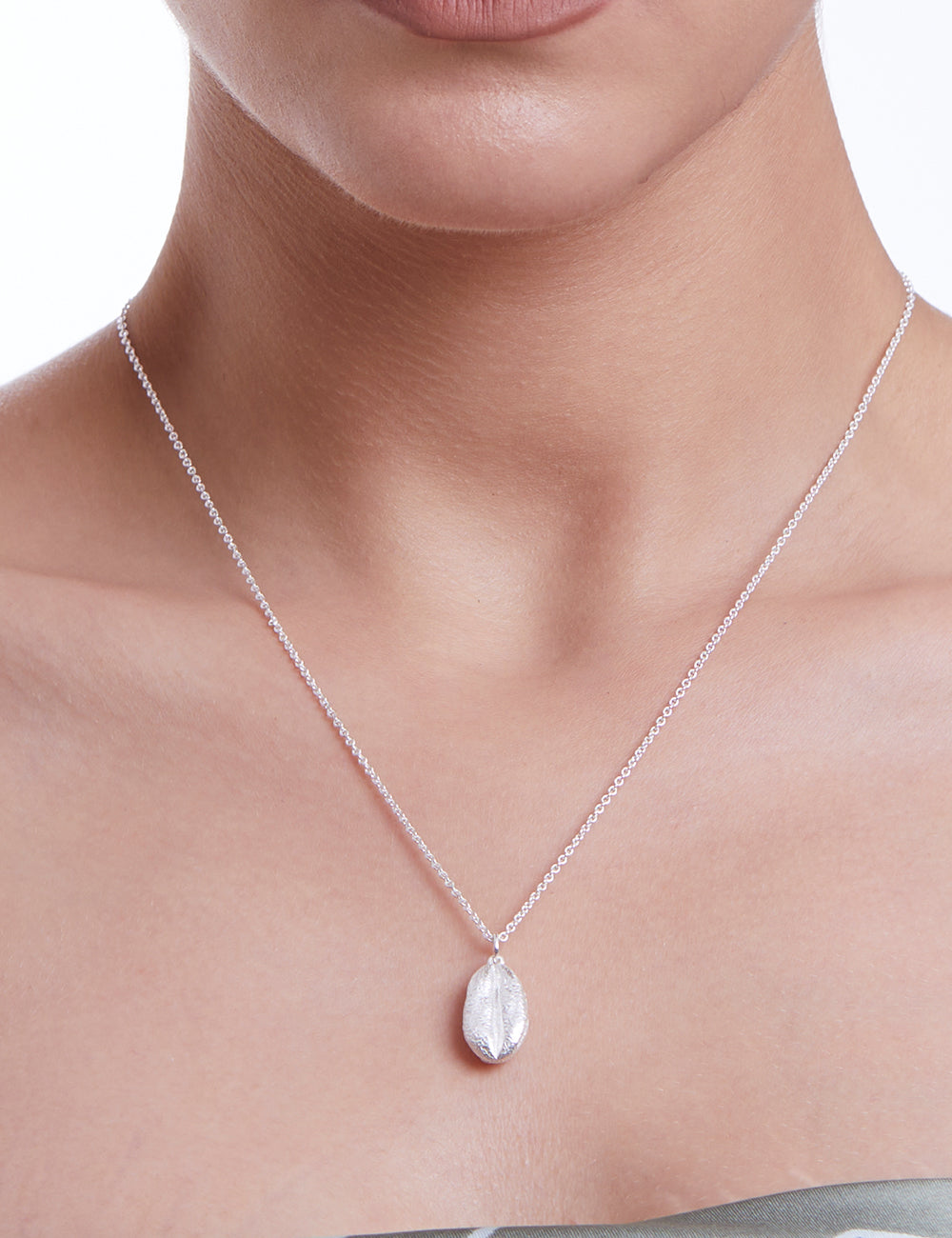 Silver Bean Chain