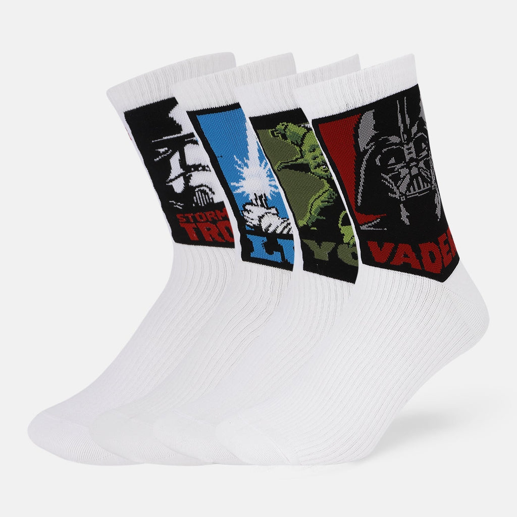 Men’s Star Wars Themed High Ankle Socks SocksXpress
