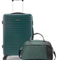 Stark+Verve Combo | Green | Medium Hard Luggage with Duffle Bag