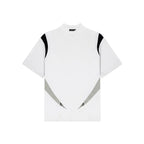 Unisex White Round Neck Rager T-Shirt Kreflct