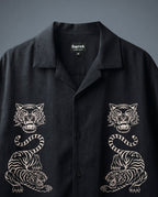 Black Tiger Fury Resort Shirt