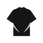 Unisex Black Round Neck Rager T-Shirt Kreflct