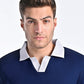 Nautical Crest Polo with contrast trims