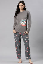Cozy Penguin Pajama Set for Family Nap Chief