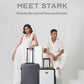 StarkPro Combo | Grey/White | CabinPro+Medium Hard Luggage