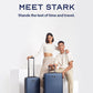 Stark Combo | Blue | Cabin+Medium Hard Luggage