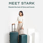 Stark Combo | Green | Cabin+Medium Hard Luggage