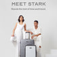 StarkPro Combo | Grey/White | CabinPro+Large Hard Luggage