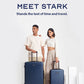 Stark Combo | Blue | Cabin+Large Hard Luggage