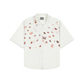 Men's Flutter Printed White Shirt Bear Minimum