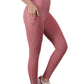 Carbon Utility Legging (2 Pockets) (Mauve Wood)