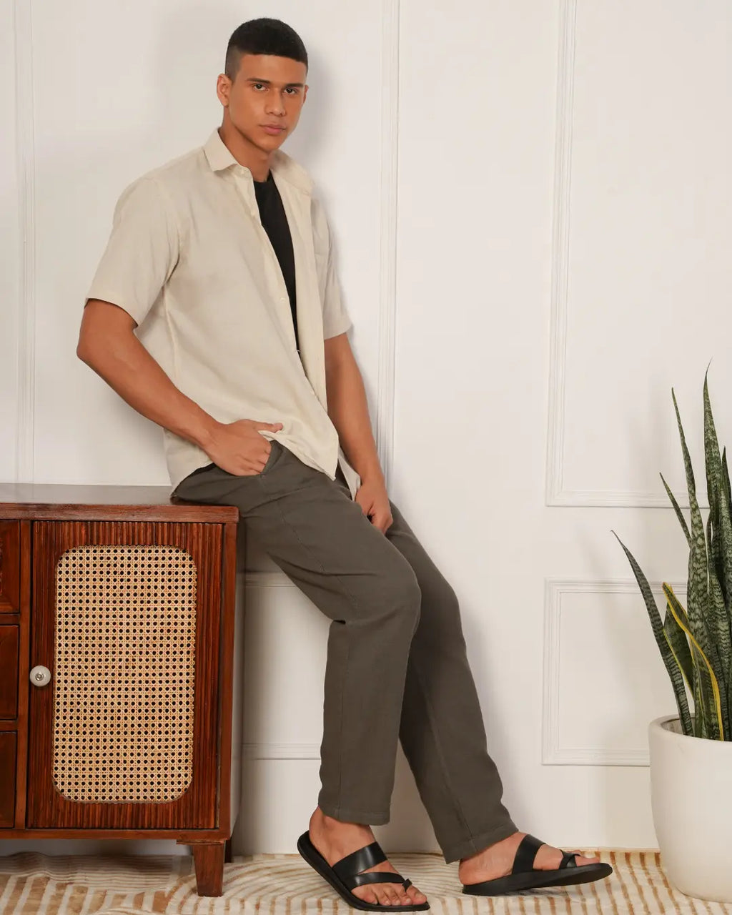 Half Sleeves Shirt House of Pure Eco