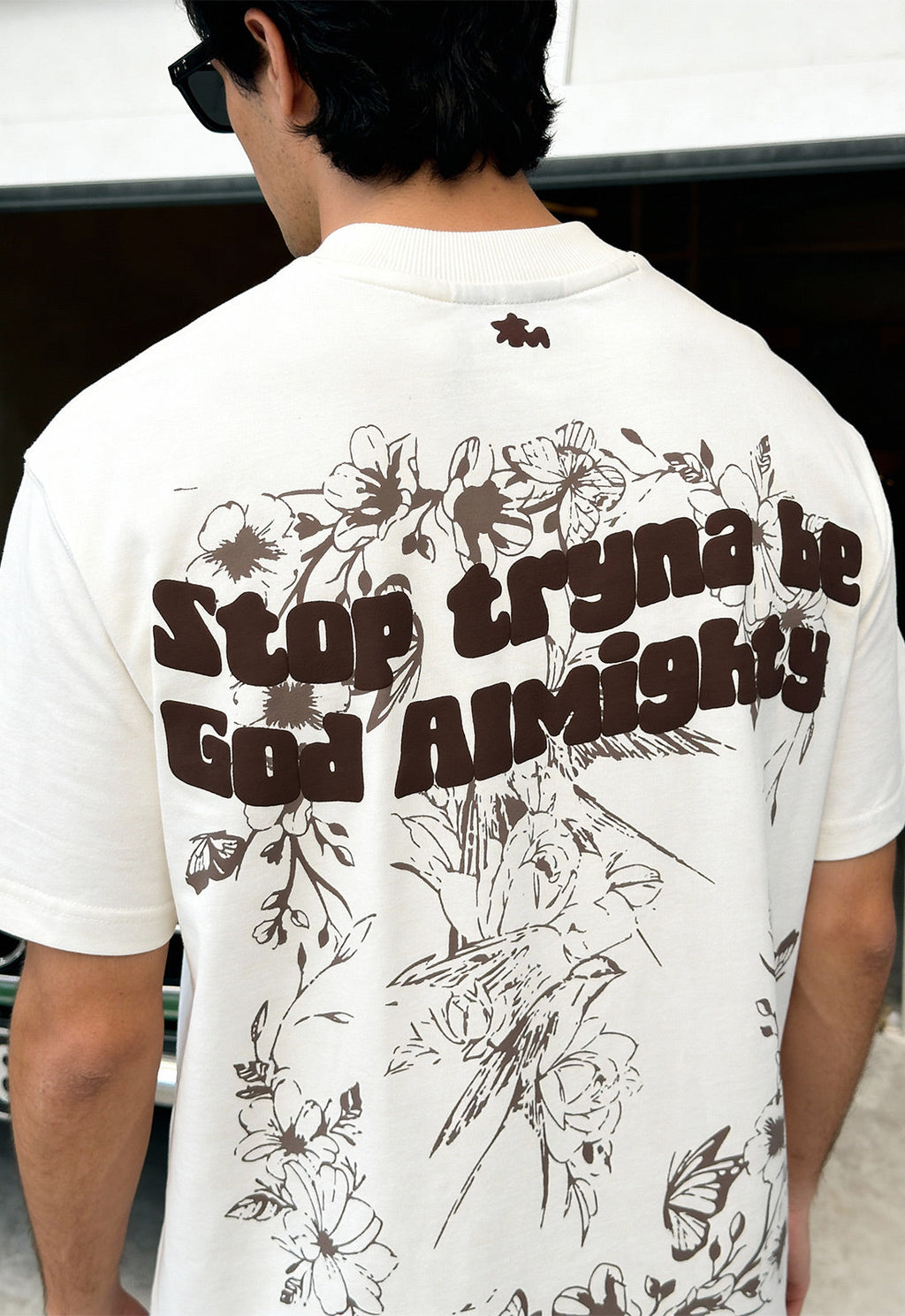 God Almighty Heavyweight-Oversized T-Shirt