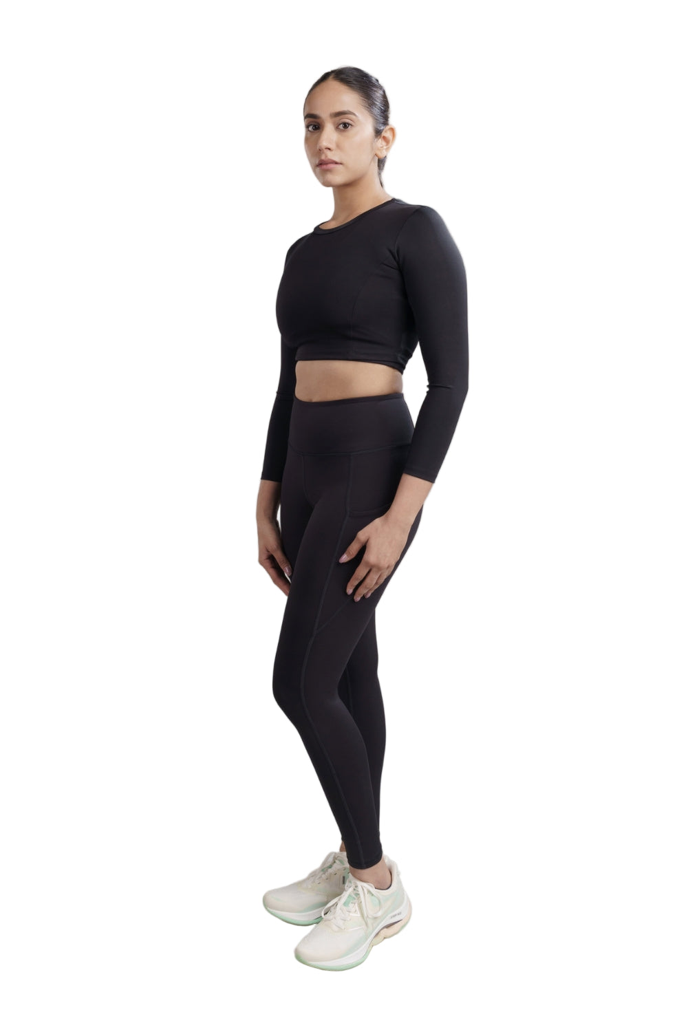 Carbon Utility Legging (2 Pockets) (Carbon Black)