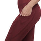 Carbon Utility Legging (2 Pockets) (Sangria)
