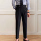 Black Gurkha Pants Double Button | Tailored Fit – Adam Spirit - Adam Spirit