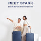 Stark Combo | Blue | Medium+Large Hard Luggage
