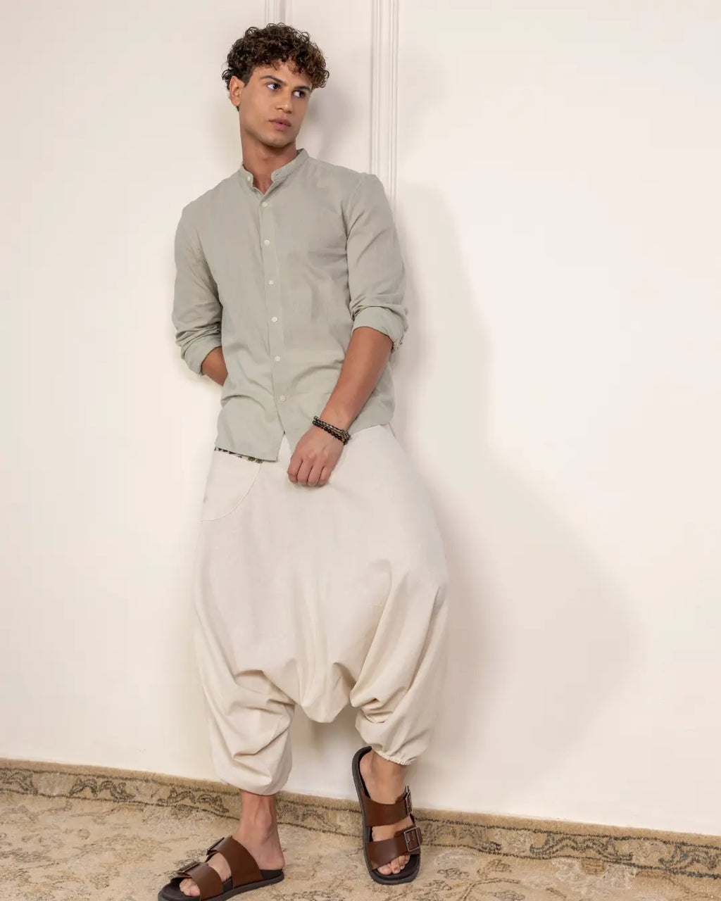 Aladdin Low Crotch Harem Pants House of Pure Eco