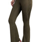 Flared Yoga Leggings (Bio-Poly Edition) (Sage Green)