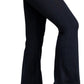 Flared Yoga Leggings (Bio-Poly Edition) (Midnight Navy)
