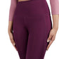 Flared Yoga Leggings (Bio-Poly Edition) (Deep Purple)