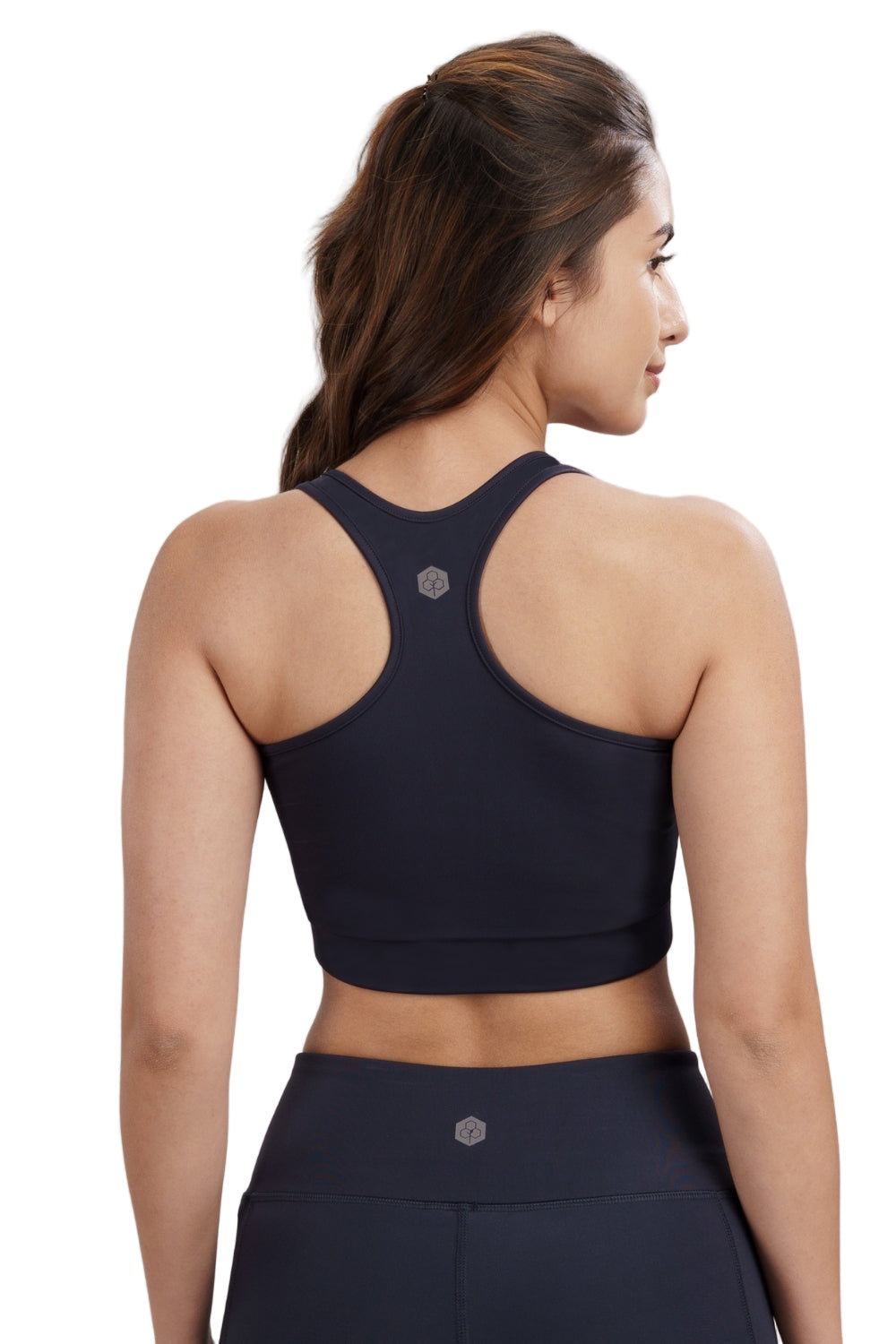 Racerback Active Bra (Midnight Navy)