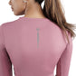 Cropped Active Tee (Mellow Mauve)