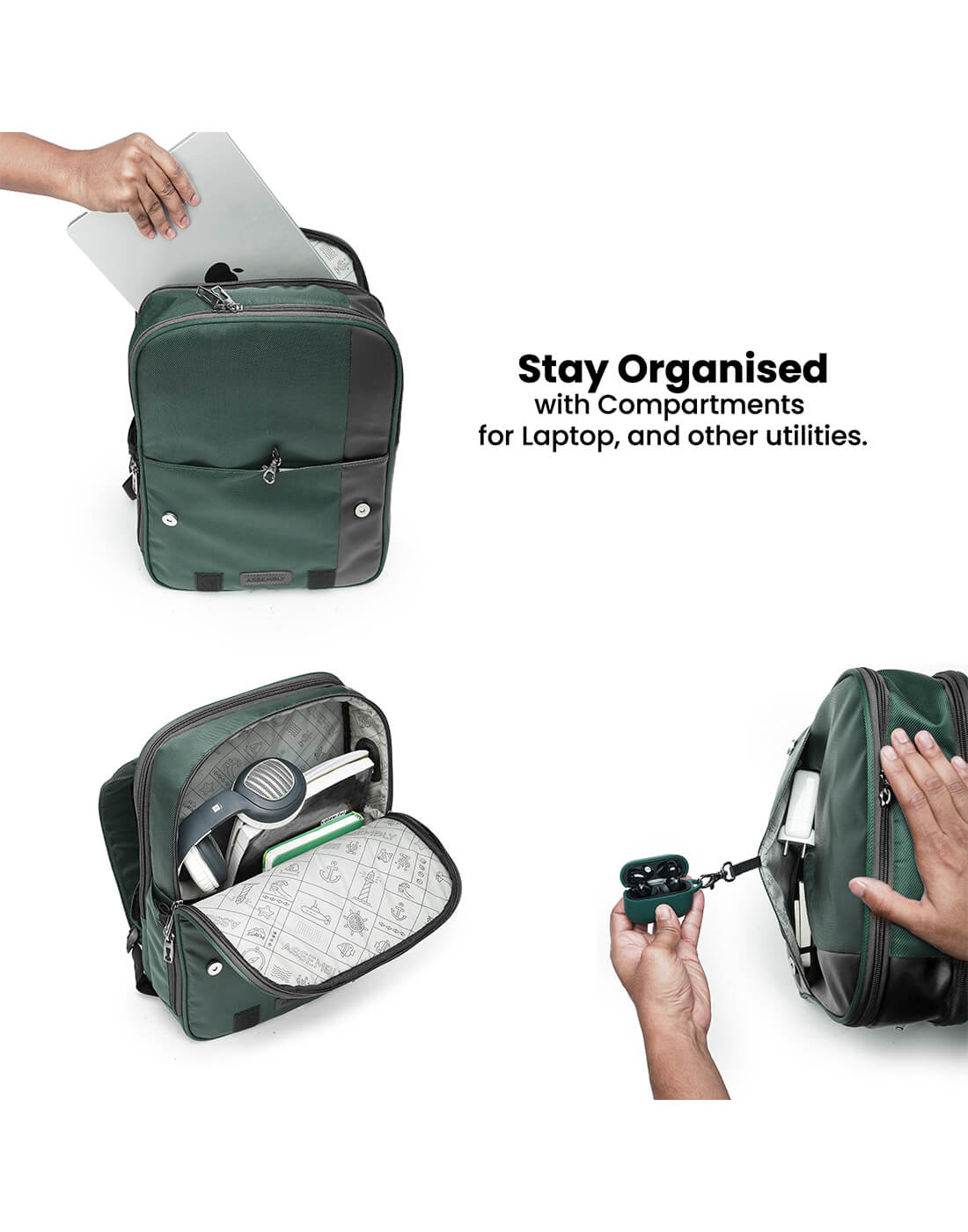 Echo | Green | Laptop Backpack