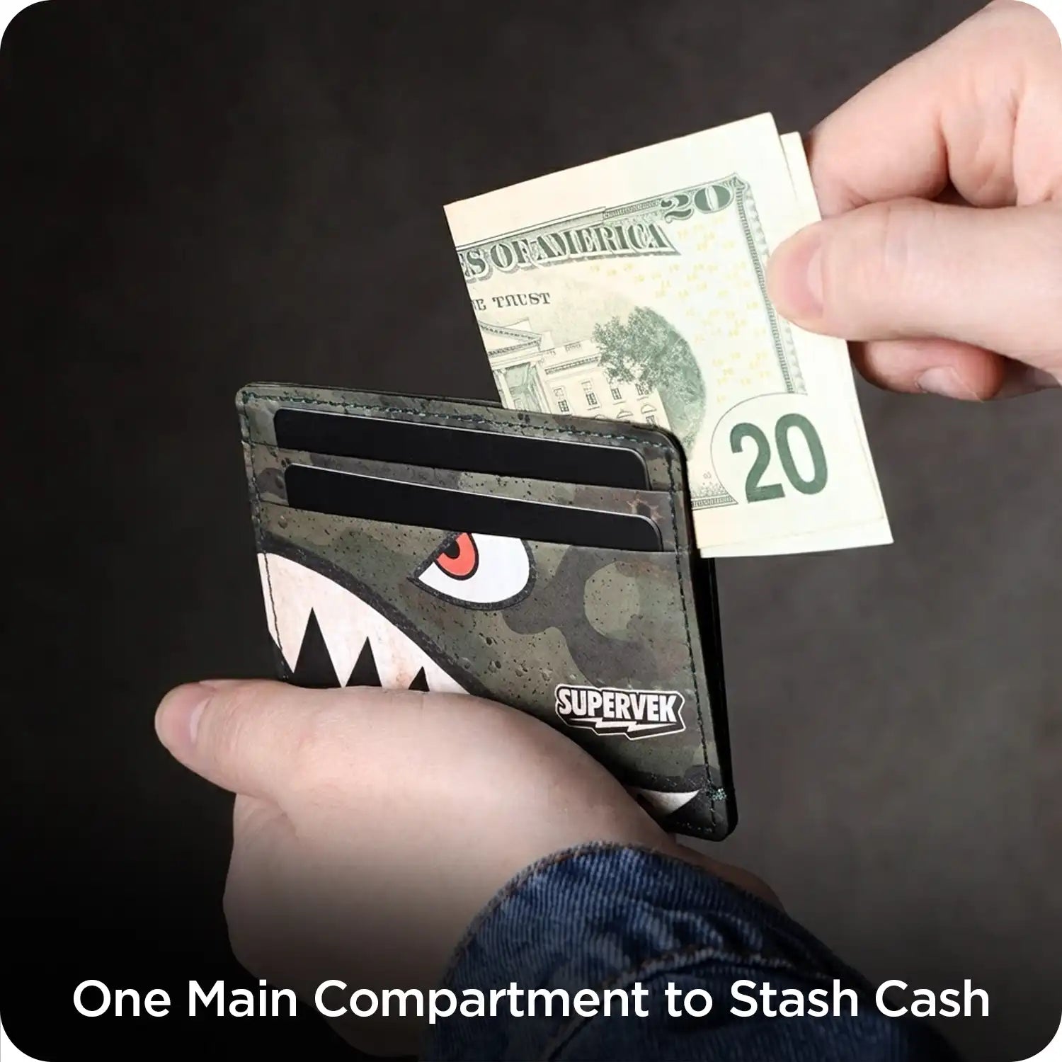 Shark Card Holder