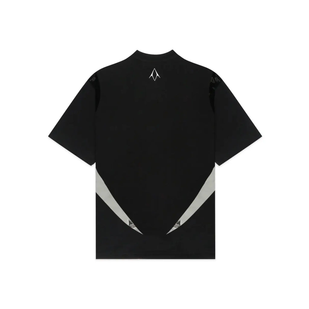 Unisex Black Round Neck Rager T-Shirt Kreflct