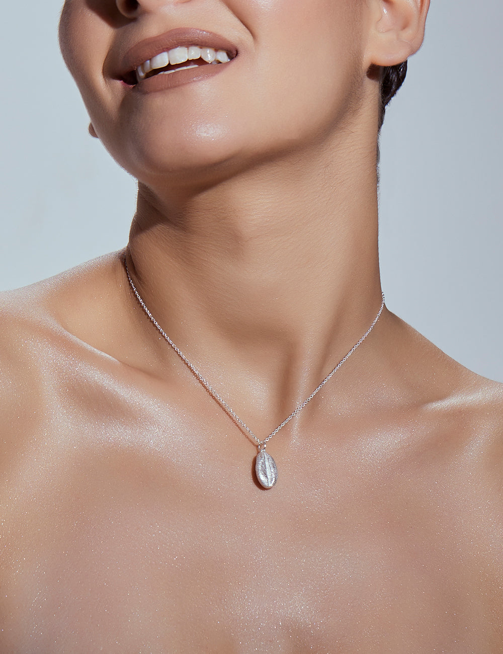 Silver Bean Chain