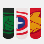 Men’s Marvel Avengers Themed Ankle Socks SocksXpress