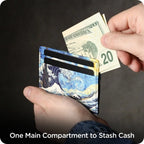 Starry Wave Card Holder