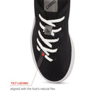 Women’s Aura Black Casual Shoes Plaeto