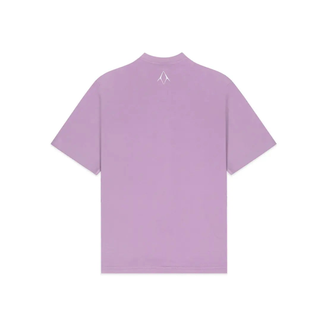 Unisex Round Neck Embroidered Lavender T-Shirt Kreflct