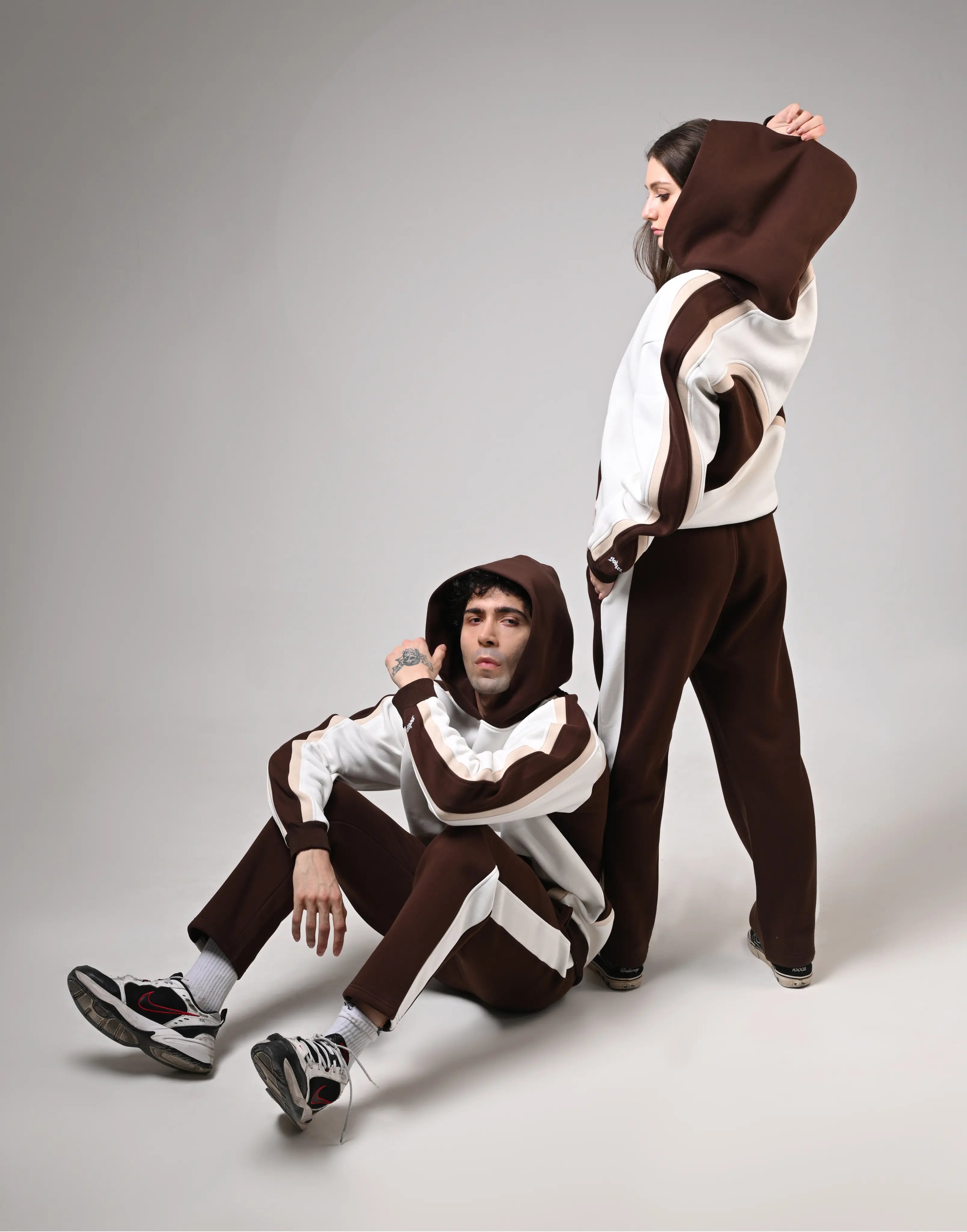 Unisex Winter Brown Co-ord Set Boozee