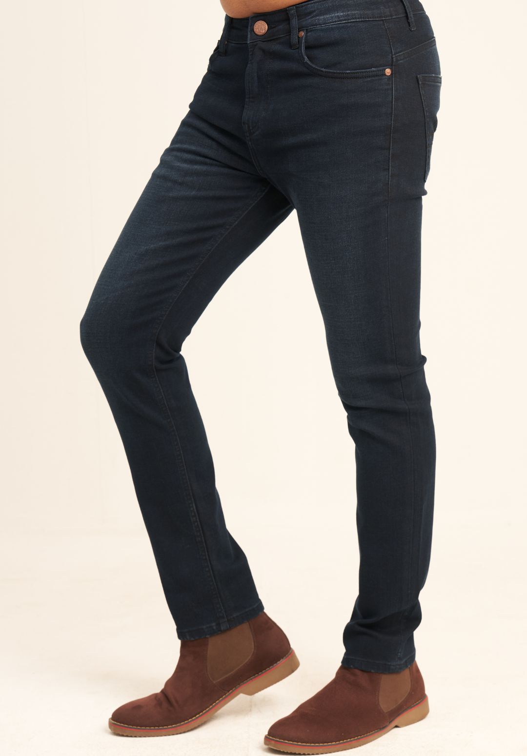 Dark Blue Straight Fit