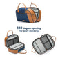 Verve & Flux Combo | Blue | Premium Duffle with Fanny Pack
