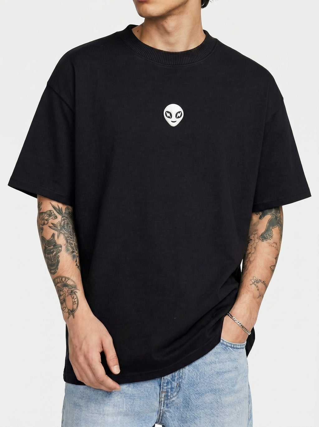 Vekalien Oversized Tshirt Black
