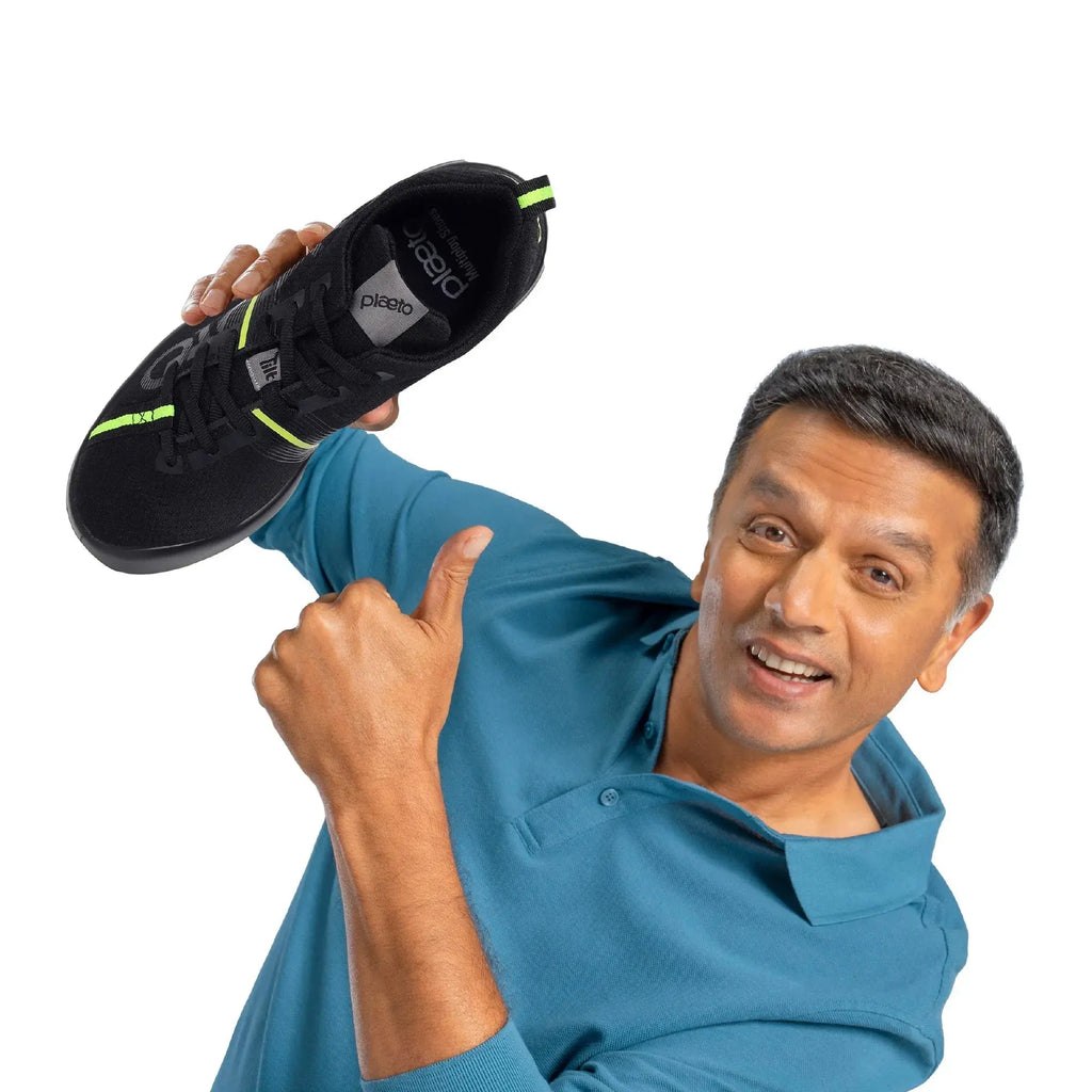 Men's Slam 2.0 Black Training Shoes Plaeto