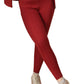 Carbon Sculpt Legging (2 Pockets) (Red Rush)