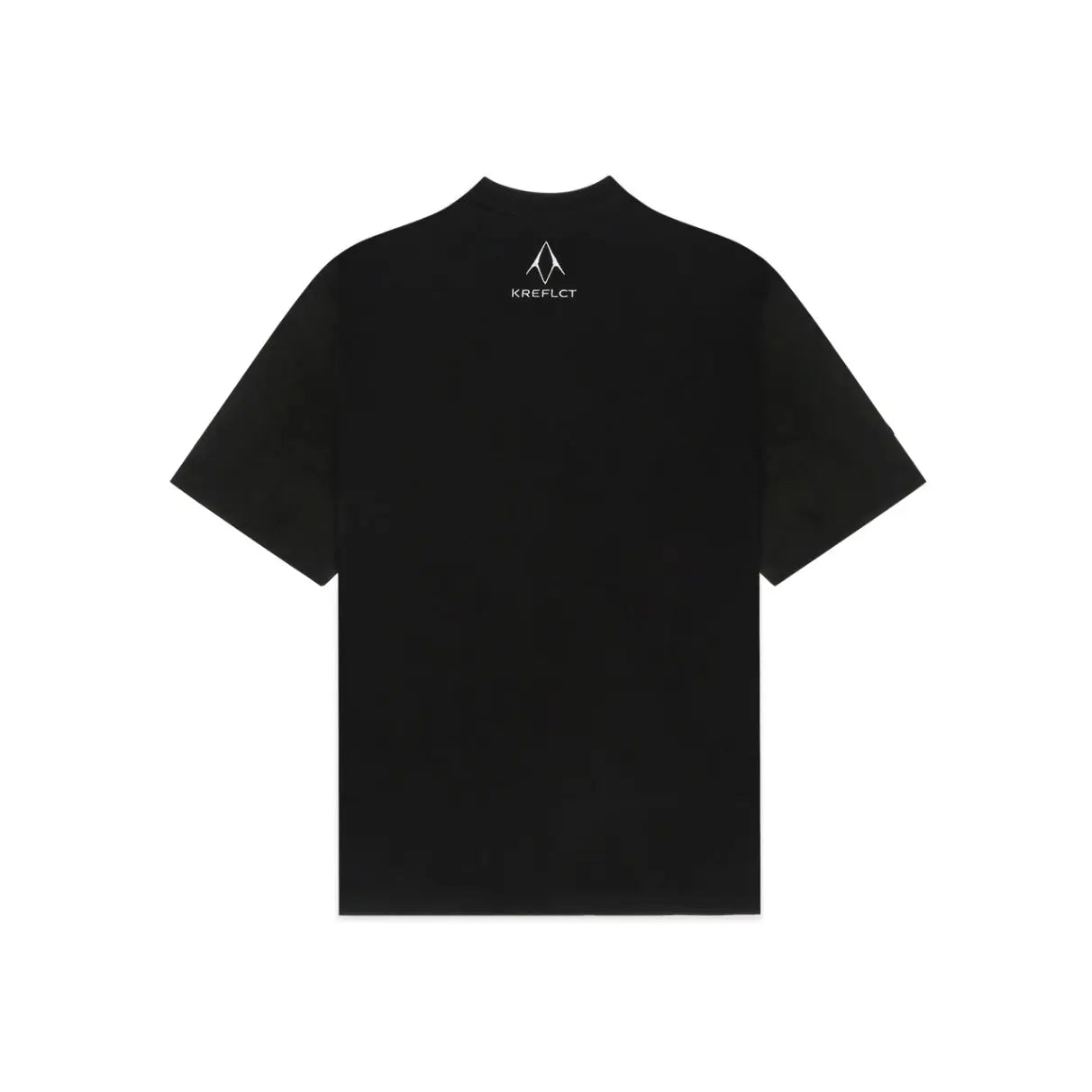 Unisex Suede Sleeves Black T-Shirt Kreflct