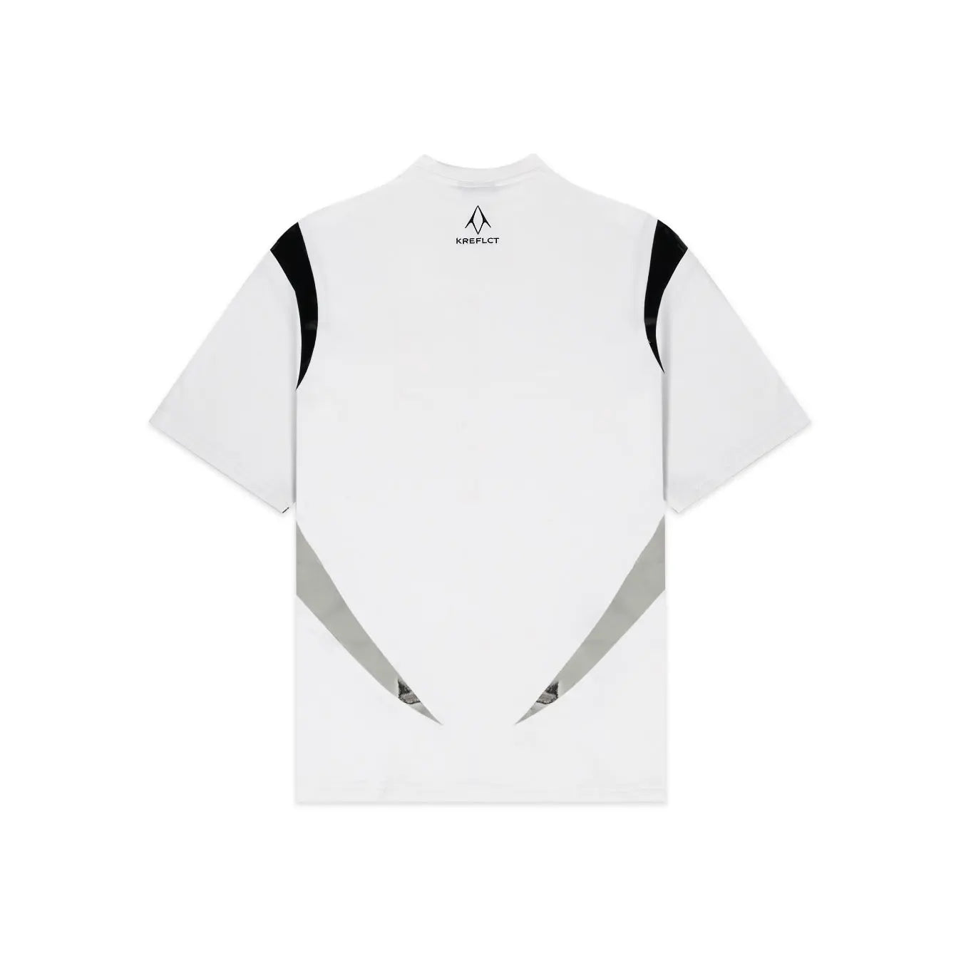Unisex White Round Neck Rager T-Shirt Kreflct